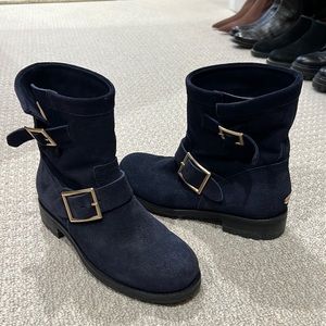 PRICE CUT!!!Jimmy Choo Suede Biker Boots